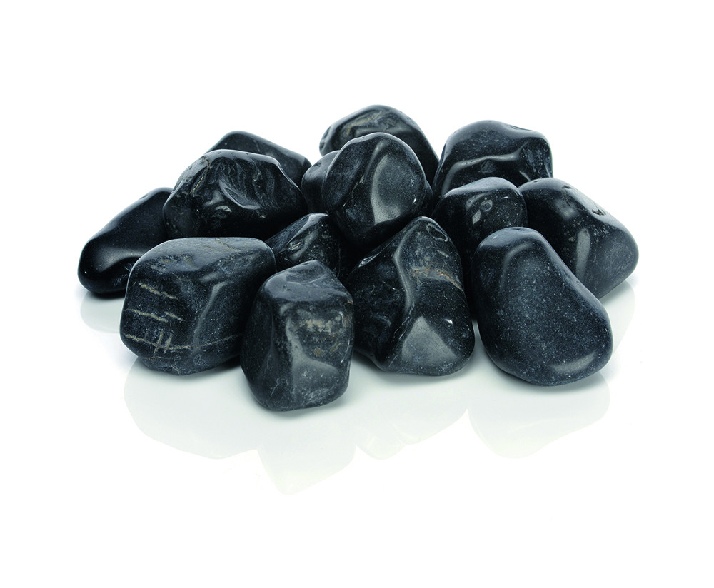 biOrb Feng Shui Marble Pebble Pack black